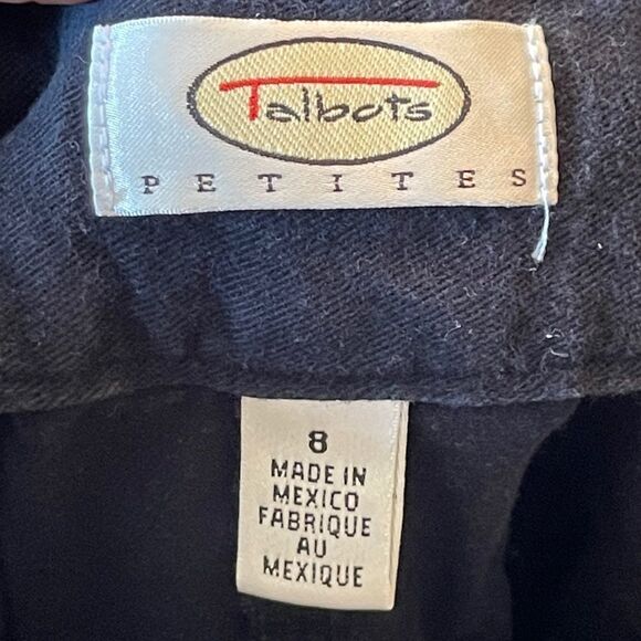 Talbot's Petites Cotton Pants - Picture 8 of 9
